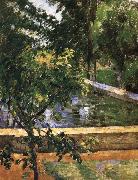 Paul Cezanne pool oil painting artist